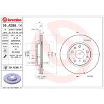 40 481 047 Bremsscheibe VA | FIAT Sedici,SUZUKI SX4 06 | 09.A296.11