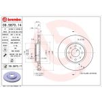 41 481 014 Bremsscheibe VA | ALFA,FIAT,LANCIA 88 | 09.5870.11