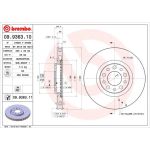 41 481 029 Bremsscheibe VA | ALFA 159,Brera 05 | 09.9363.11