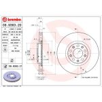 41 481 030 Bremsscheibe VA | ALFA 159,Brera 05 | 09.9363.21