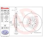 41 481 032 Bremsscheibe VA | ALFA 159,Brera 05 | 09.9365.21