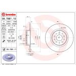 41 482 012 Bremsscheibe HA | ALFA 156,GT 01 | 08.7861.11