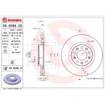 41 482 016 Bremsscheibe HA | ALFA 159,Brera 05 | 09.9366.21