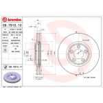 52 481 021 Bremsscheibe VA | JAGUAR S-Type 99 | 09.7910.11