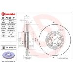 52 481 036 Bremsscheibe VA | JAGUAR S-Type,XJ 99 | 09.A528.11