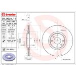 70 481 027 Bremsscheibe VA | CITROEN, C4,PEUGEOT 207RC,307 03 | 09.9935.11