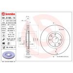 71 481 026 Bremsscheibe VA | CITROEN C4,PEUGEOT 308,3008 07 | 09.A185.11