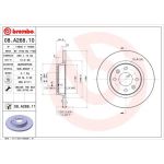 72 481 042 Bremsscheibe VA | RENAULT Twingo,DACIA Logan 98 | 08.A268.10