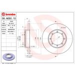 72 482 044 Bremsscheibe HA | RENAULT,NISSAN,OPEL Movano 10 | 08.A650.10