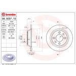 75 482 001 Bremsscheibe HA | SAAB 900,9000 85 | 08.5037.10