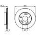 Bremsscheibe VA | MERCEDES W201 82 | 0 986 478 114