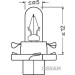 BX8,4d Osram | 12V 1,2W BX8,4D Black | PLASTIKSOCKEL | 2351MFX6