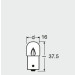 Osram | Original Line R5W BA15D 5 Watt 24 Volt 1 Stück | METALLSOCKEL | 5626