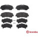 BREMBO Bremsklötze VA | NISSAN Qashqai 13 | P 56 100