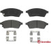 BREMBO Bremsklötze VA | CADILLAC SRX 02 | P 09 009