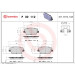 BREMBO Bremsklötze HA | HYUNDAI i30 16 | P 30 112