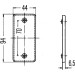 Rückstrahler gelb | Diverse | 8RA 003 326-011