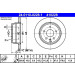 Bremsscheibe Db T. Vito 96-03 | 24.0110-0228.1