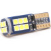 LED Glassockel W5W W2,1x9,5d 16x 3030 SMD Weiß T10 Canbus