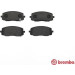 BREMBO Bremsklötze VA | HYUNDAI i10 KIA Picanto 04 | P 30 032