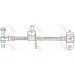 Bremsschlauch VA re | FORD Transit 00 | PHD990