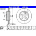 Bremsscheibe Db P. W168 1.4-1.9 97-04 | 24.0122-0168.1