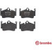 BREMBO Bremsklötze HA | PORSCHE Boxster, Cayman 05 | P 65 028