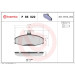 BREMBO Bremsklötze VA | SKODA Favorit VW Caddy 96-00 | P 85 022