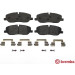 BREMBO Bremsklötze VA | LAND ROVER | P 44 014