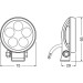 LEDriving ROUND VX70-SP | Osram | LED Arbeitsscheinwerfer | LEDWL102-SP