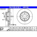 Bremsscheibe Volvo P. C70/S70/S90/V70 97-05 | 24.0126-0102.1