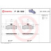 BREMBO Bremsklötze VA | FIAT Ducato/CITR/PEUG 81 | P 23 022