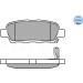 Bremsbelagsatz Nissan T. Qashqai/X-Trail/Cube 07- Mit Sensor | 025 238 7114/W