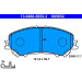 Bremsbelagsatz Nissan P. Qashqai 13 | 13.0460-5652.2