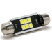 LED Soffitte C10W 42mm SV8,5-8 6x 2835 24V SMD Weiß