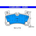 Bremsbelagsatz Audi T. Q7 3.0-6.0 Tdi Quattro 06-15 | 13.0460-4850.2 Bremsbelagsatz Audi T. Q7 3.0-6.0 Tdi Quattro 06-15 | 13.0460-4850.2
