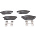 Bremsklötze | CHEVROLET,OPEL | 0 986 494 644 Bremsklötze | CHEVROLET,OPEL | 0 986 494 644