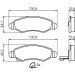 Bremsklötze | OPEL,SUZUKI,SUBARU | 0 986 494 458