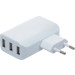 BGS Universal USB-Ladegerät | 3 USB-Ports | max 3.4 A total max. 2.4 A / USB | 110 - 240 V | 3377