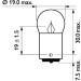 R5W HeavyDuty 24V.5W.BA15s Lampe | verstärkt & rüttelfest | 13821MDCP