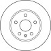 Bremsscheibe Opel P. Insignia | DF4995S Bremsscheibe Opel P. Insignia | DF4995S