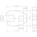 BGS Hahnenfußschlüssel | Antrieb Innenvierkant 10 mm (3/8"""") | SW 13 mm | 1756-13