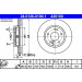 ATE Bremsscheibe | 24.0126-0100.1
