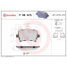 BREMBO Bremsklötze Xtra HA | AUDI SEAT SKODA VW 02-15 | P 85 073X