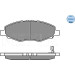 Bremsbelagsatz Toyota P. Hi-Lux 05- Mit Sensor | 025 245 2316/W