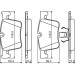 Bremsklötze | BMW 3 Serie | 0 986 494 487