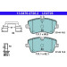 Bremsbelagsatz Db P. W203/S203/Cl203/C209 1,6-2,2 00-09 Keramik | 13.0470-2726.2