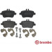 BREMBO Bremsklötze HA | MERCEDES SLK/W246 11 | P 50 091