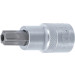 BGS Bit-Einsatz | Antrieb Innenvierkant 12,5 mm (1/2"""") | T-Profil (für Torx) mit Bohrung T55 | 4329