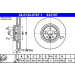 Bremsscheibe Db P. X164 3.0-5.5 4-Matic 06 | 24.0132-0167.1